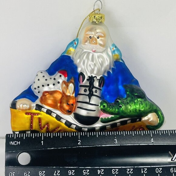 Noah’s Ark Two by Two MERCURY GLASS CHRISTMAS Tree Animal ORNAMENT Arc - Picture 5 of 8